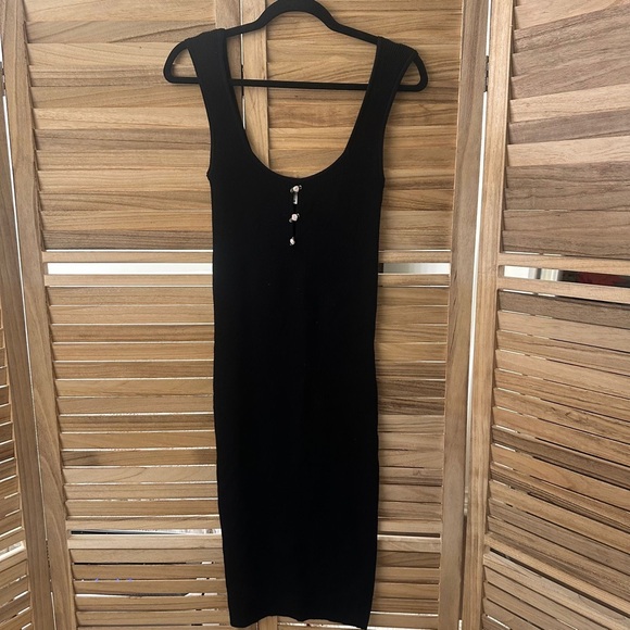 Rouje Emanuelle Knit Dress in black size 38/6 - Picture 5 of 8